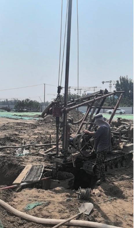 郑州新密工地打井